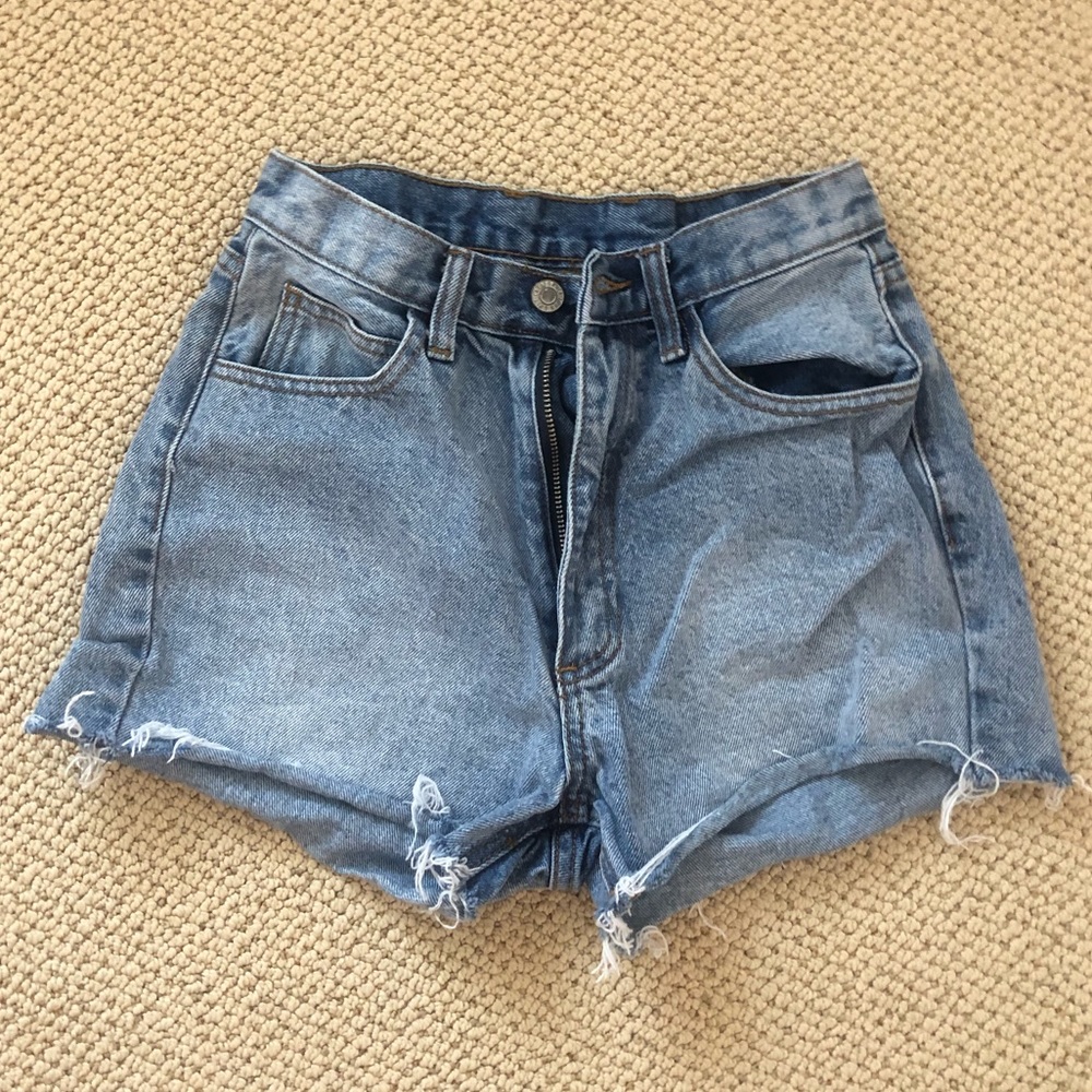 PACSUN HIGH WAISTED JEAN SHORTS
